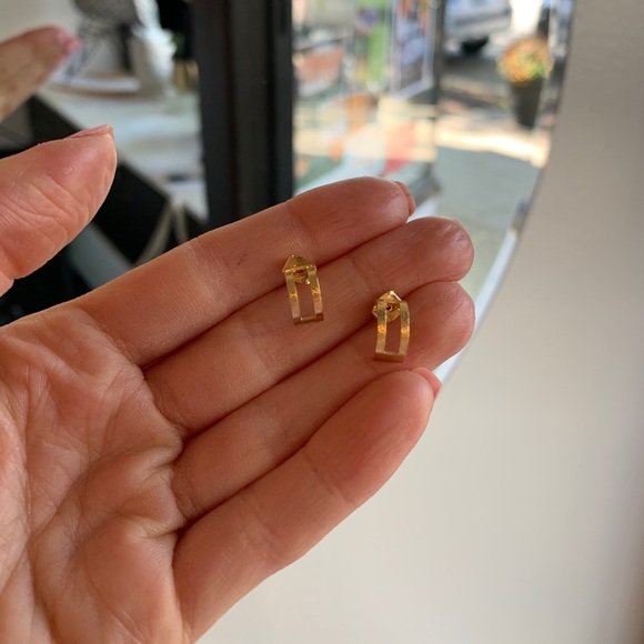 Anthropologie Jewelry - Anthropologie Mini Gold Hoops!! Anthropologie Jewelry - Anthropologie Mini Gold Hoops!!